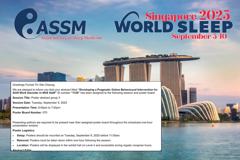 See You in Singapore: World Sleep 2025 